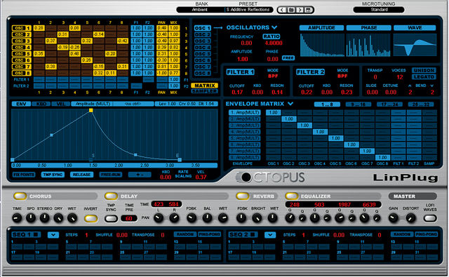 Octopus is a powerful and versatile synth-sampler. Octopus is a powerful and versatile synth-sampler.